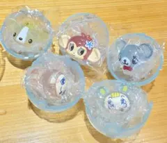 ナルミヤキャラクターズ ぷくっとクリアリング5点セット
