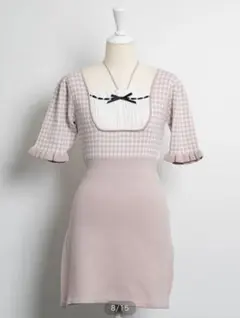 Aiden pleats mini dress - メルカリ
