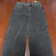 DAZY ストレートデニム ブラック M