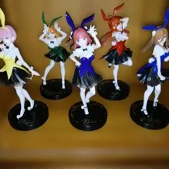 箱無し出品‼五等分の花嫁‼カラーバニーver.5体コンプリートまとめ売り‼