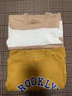 キッズ 長袖Tシャツ 2枚セット　95 100