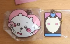ちいかわ　キャラパキ　ハートのラバーマスコット　キーホルダー