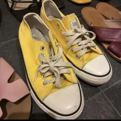 黄色スニーカー　レディーススニーカー
