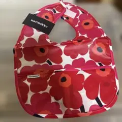 marimekko 花柄エプロン 子供用