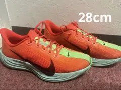 Nike ランニングシューズ オレンジ/グリーン