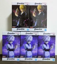 HUNTER×HUNTER Grandista キルア クラピカ フィギュア5体