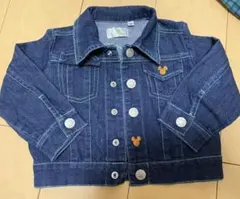 【再値下げ】Disney baby デニムジャケット 90サイズ