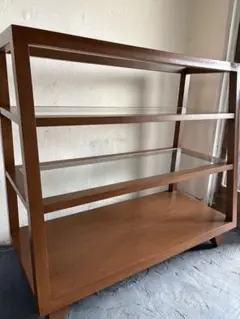【受注生産】アイアン × ウッド 3段シェルフ | オープンラック WEB限定商品》アイアンウッド3段オープンラック | salut!(サリュ