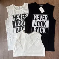 【新品】ハニーズ ノースリーブTシャツ 3枚 SMサイズ コルザ グラシア 双子