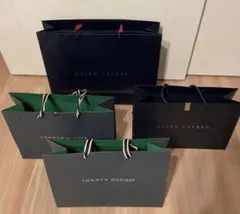 ラルフローレン　トミーフィルフィガー　ショップ袋 大中