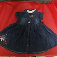 Mamas＆Papas　デニムワンピース　Gap zara　h＆m　刺繍