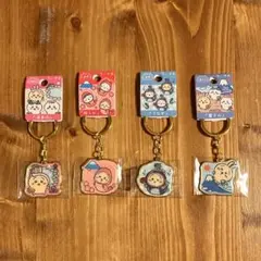 ちいかわ　うさぎ　ご当地キーホルダー　地域限定　静岡　うなぎ　桜えび　信州　温泉