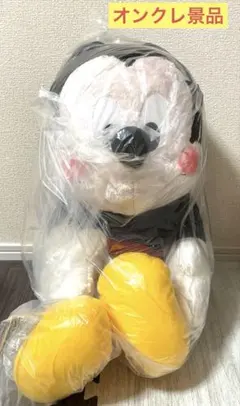 ミッキーマウスFukuFuku ふわふわ超超BIGぬいぐるみ　新品未開封