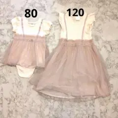 コトコト　チュールワンピース　姉妹リンクのサムネイル