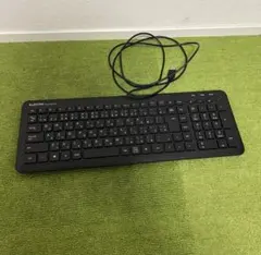 ELECOM メンブレンキーボード TK-FCM074PBK