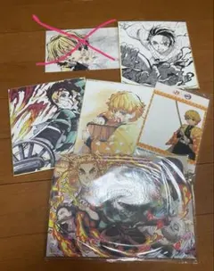 鬼滅の刃 無限列車編 色紙 入場特典 ポストカード クリアカード