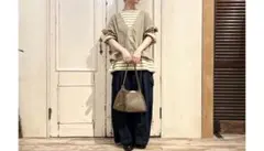 nest Robe ダンガリーフリルVネックベストのサムネイル