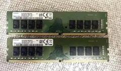 Samsung DDR4 32GB×2枚 計64GB デスクトップ用メモリ - メルカリ