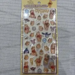 国内正規品　ボンボンドロップシール　くまのプーさん　新品未開封