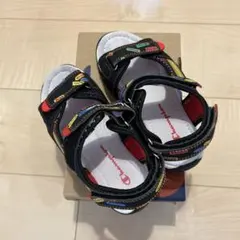 Champion サンダル サイズ1 黒/多色のサムネイル