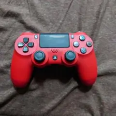 赤色 PS4 ワイヤレスコントローラー ジャンク