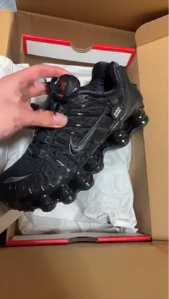 新品正規品　タグ付き　NIKE W SHOX TL BLACK ナイキショックス