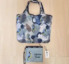 【新品】LeSportsacレスポートサック レディースエコバッグ　トートバッグ