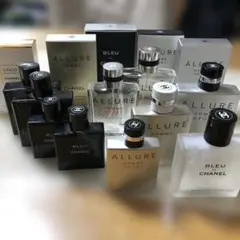 CHANEL BLEU DE CHANEL & ALLURE 香水セット空瓶、箱