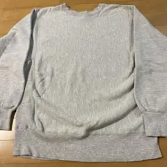 古着 90s reverse weave 目なし スウェット グレー 襤褸 灰色 古着 90s Champion Reverse Weave 目なし リバース スウェット