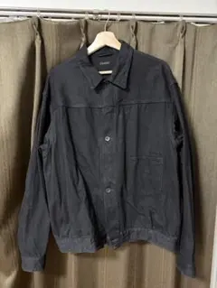 Comoli ブラックデニムジャケット　size4