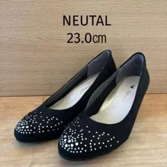 ⭐️美品⭐️NEUTRAL 黒パンプス 卒業式 入学式クッション○