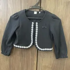 Mararjue 黒 カーディガン 120 セレモニー 卒園式 入学式