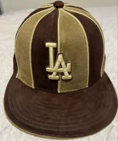 New Era LA Dodgers スエード調 ベースボールキャップのサムネイル