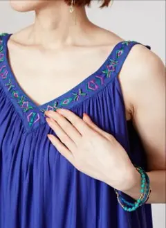 チャイハネ♥ワンピース♥ロイヤルブルー