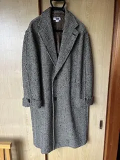 ヘリンボーン柄 チェスターコート SMALL
