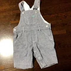 オーバーオール 70〜80cm デニムオーバーオール
