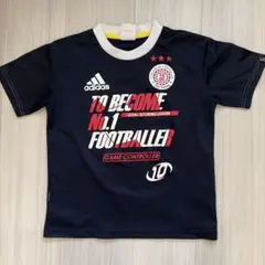 adidas CLIMALITE 半袖Tシャツ ネイビー キッズ　130のサムネイル