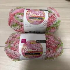 Blossom 毛糸 2個セット チェリー