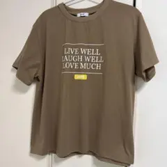しまむら nozomiレディース プルオーバー Tシャツ ベージュM