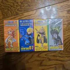 ワンピース ワールドコレクタブル MUGIWARA56　4体