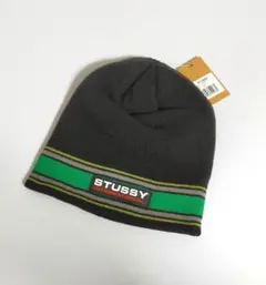 STUSSYインターナショナル　スカルキャップ　ニット帽