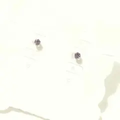 ☆3mmサイズ☆【医療用ステンレス使用】ピンクアメジストの一粒ピアス