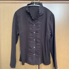 【断捨離大セール中】ブラウンジャケットシャツ