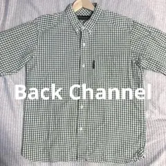 【雰囲気抜群❗️】状態良好❗️Back Channel シアサッカー 半袖BDシャツのサムネイル