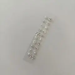 ＊即日発送＊耳ツボジュエリー(20粒) シルバー アレルギー対応