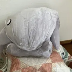 サメ ぬいぐるみ グレー 抱き枕