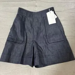 新品】TRÈFLE+1 トレフルプラスワン ショートパンツ ネイビー - メルカリ