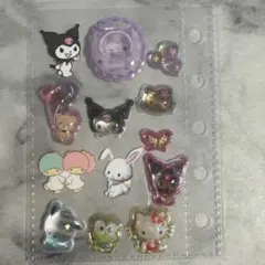 正規品　サンリオ　ボンボンドロップシール　キティ　クロミ　平成　おすそ分け