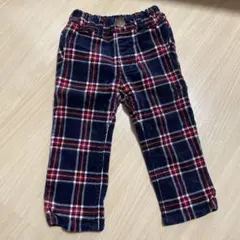 ムージョンジョンチェック柄 ボトムス 80