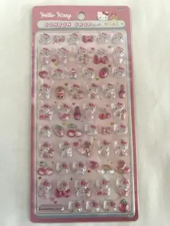 ボンボンドロップシール　ミニ　キティ